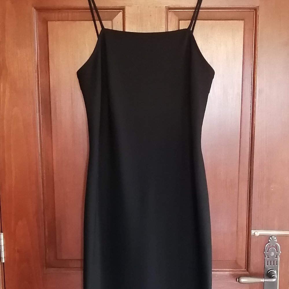 Robe noire longue